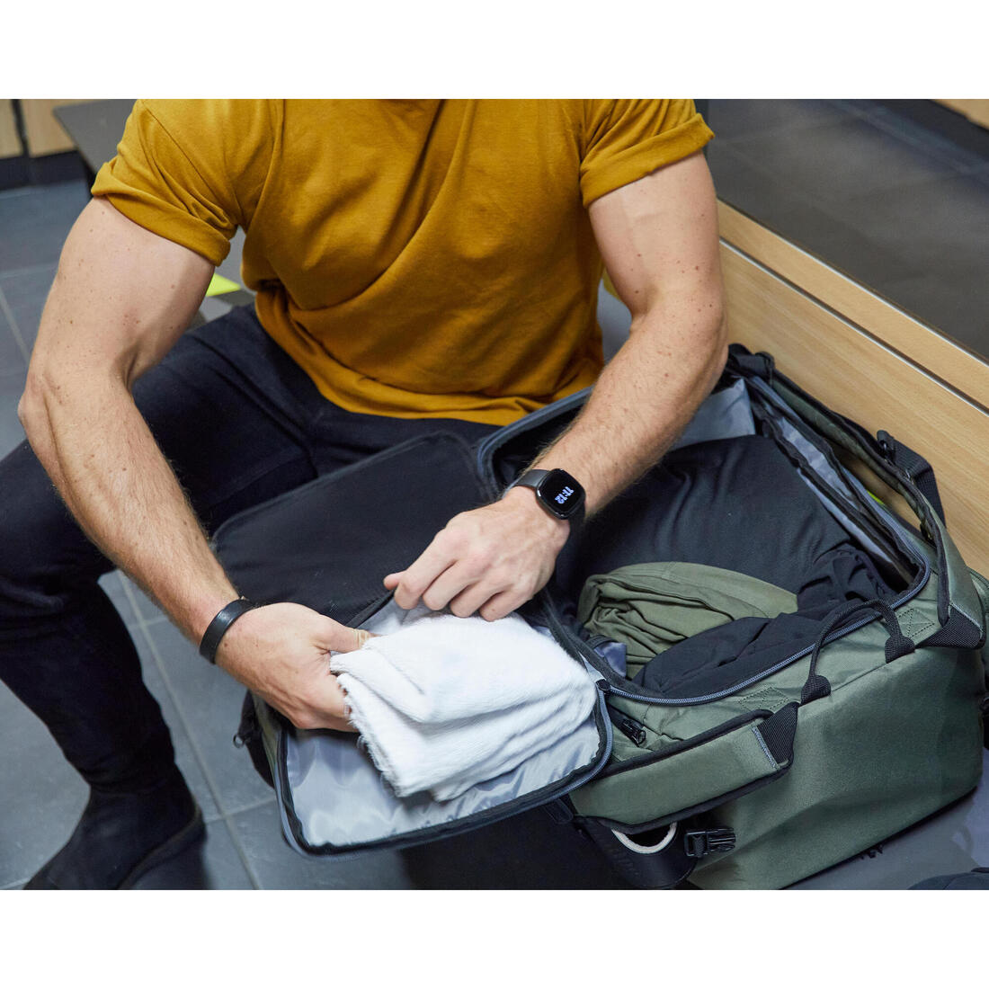 Sac de musculation et cross training 50 L avec poche isotherme