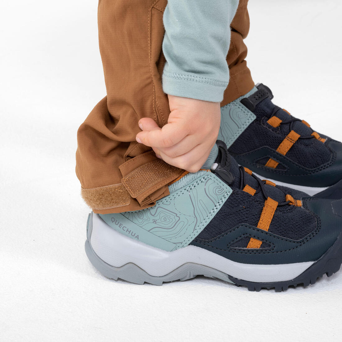 Pantalon de randonnée modulable enfant - MH500 KID 2-6 ANS