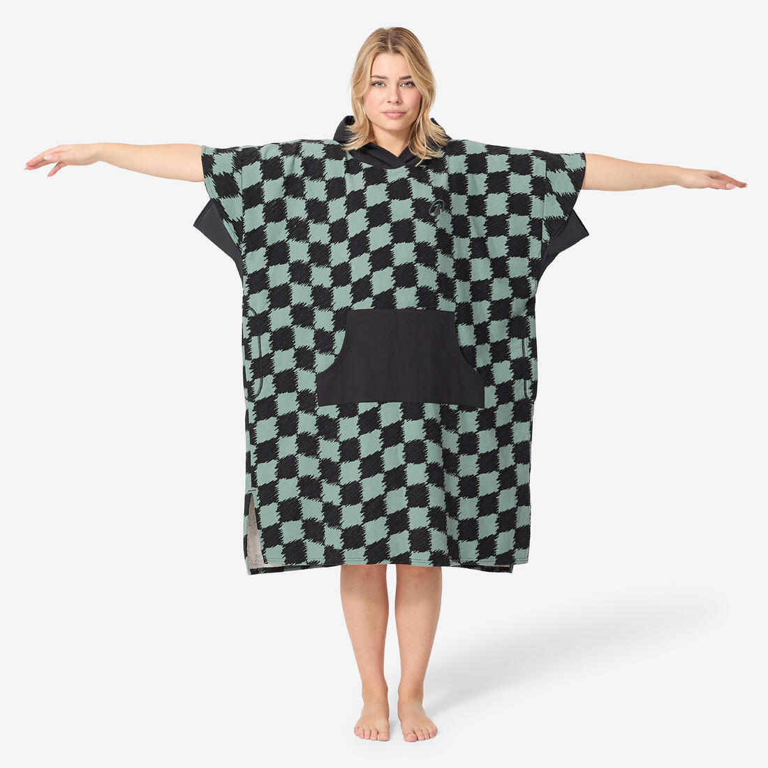 Poncho surf Adulte à partir de 150 cm - 500 Sunset