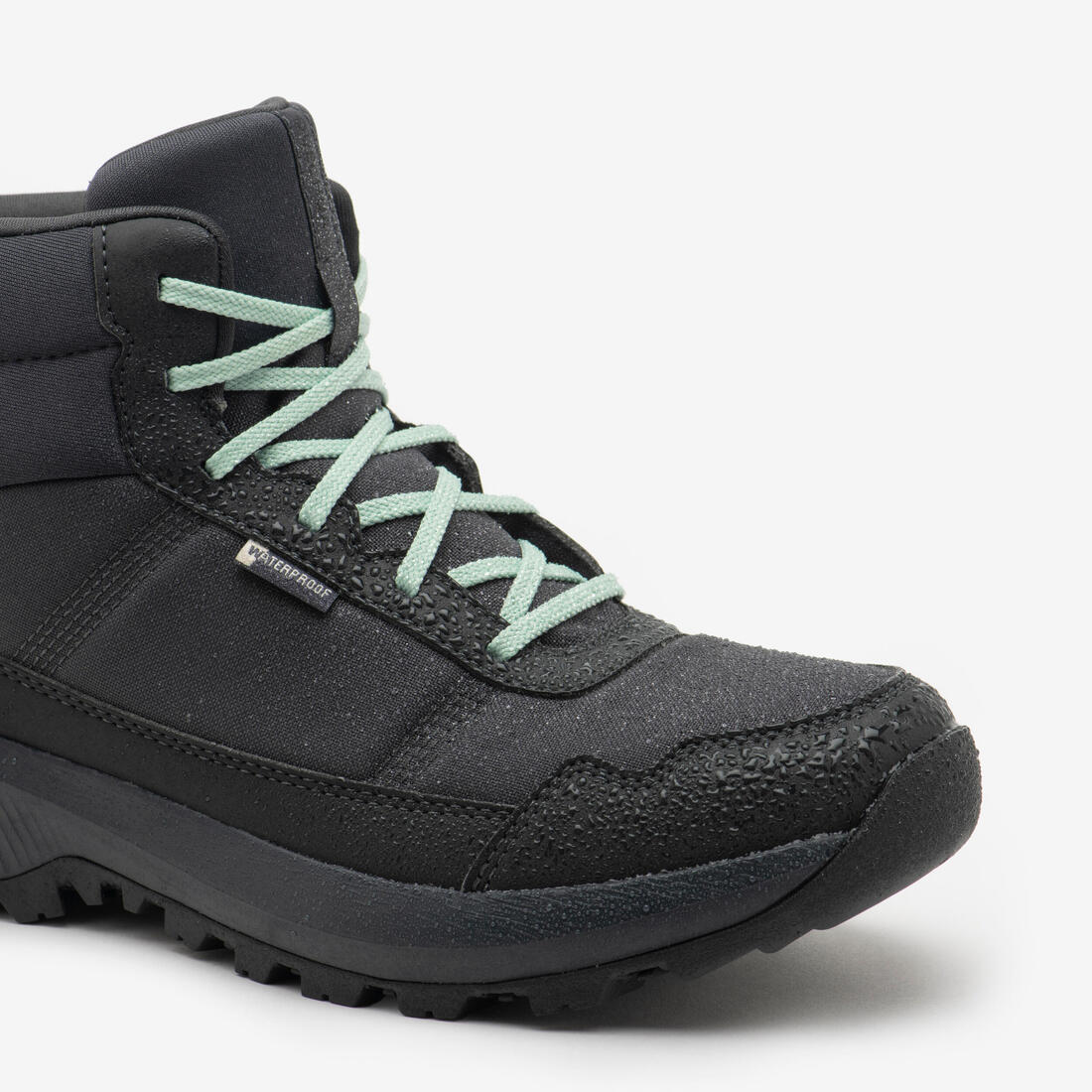 Chaussure de randonnée imperméable mid femme, NH100 Mid WP