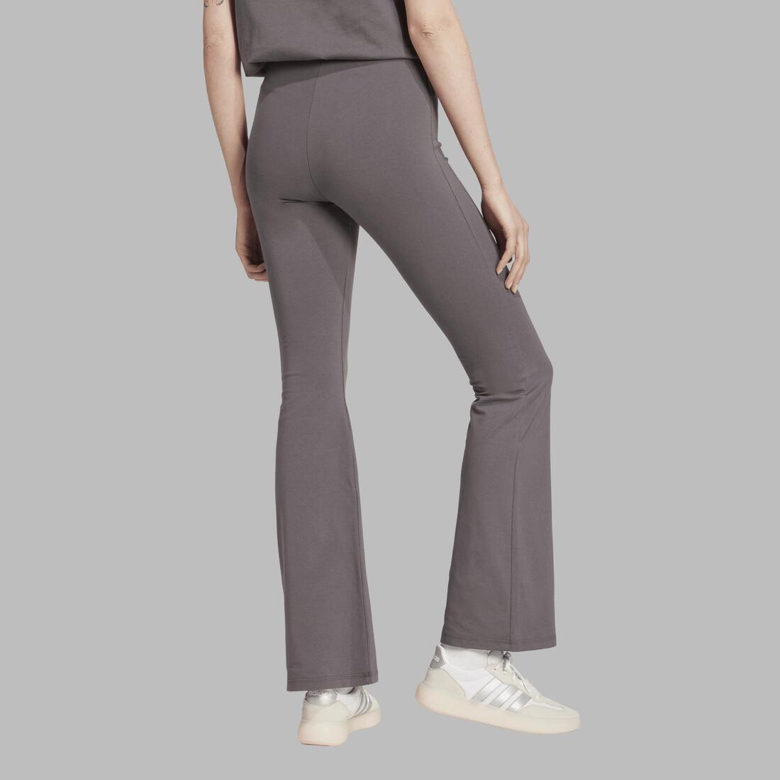 Pantalon de fitness évasé femme