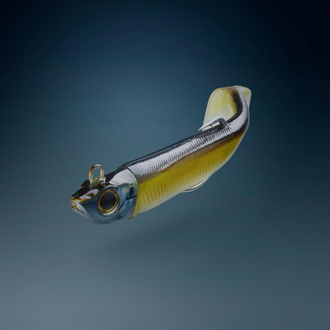 Combo leurres souples shad texan anchois ancho 90 12g ayu en mer