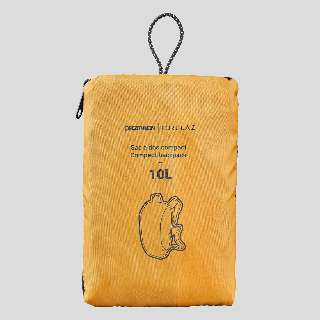 Sac à dos pliable 10l - travel