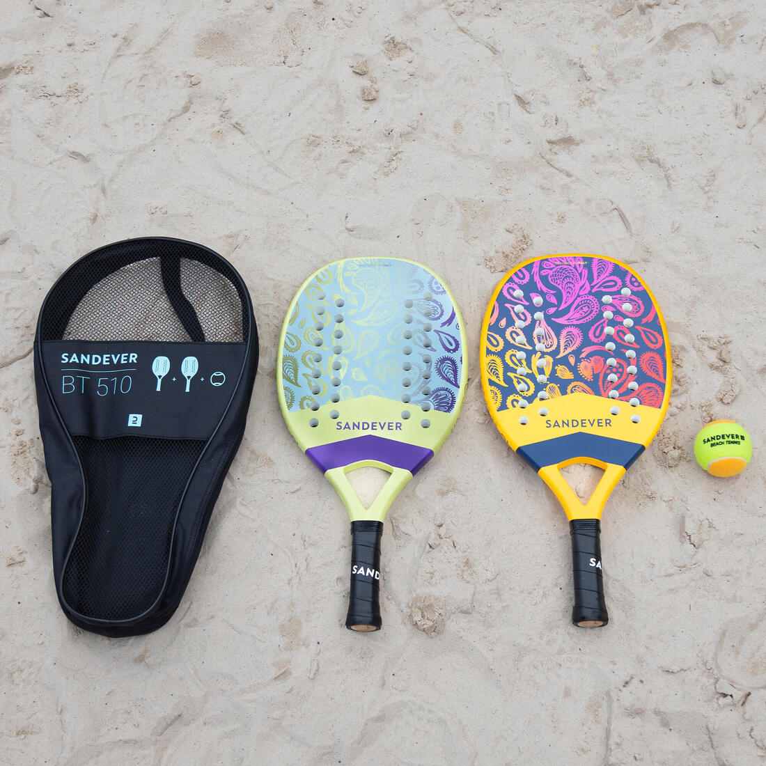 set raquettes Beach Tennis SET BTR 510