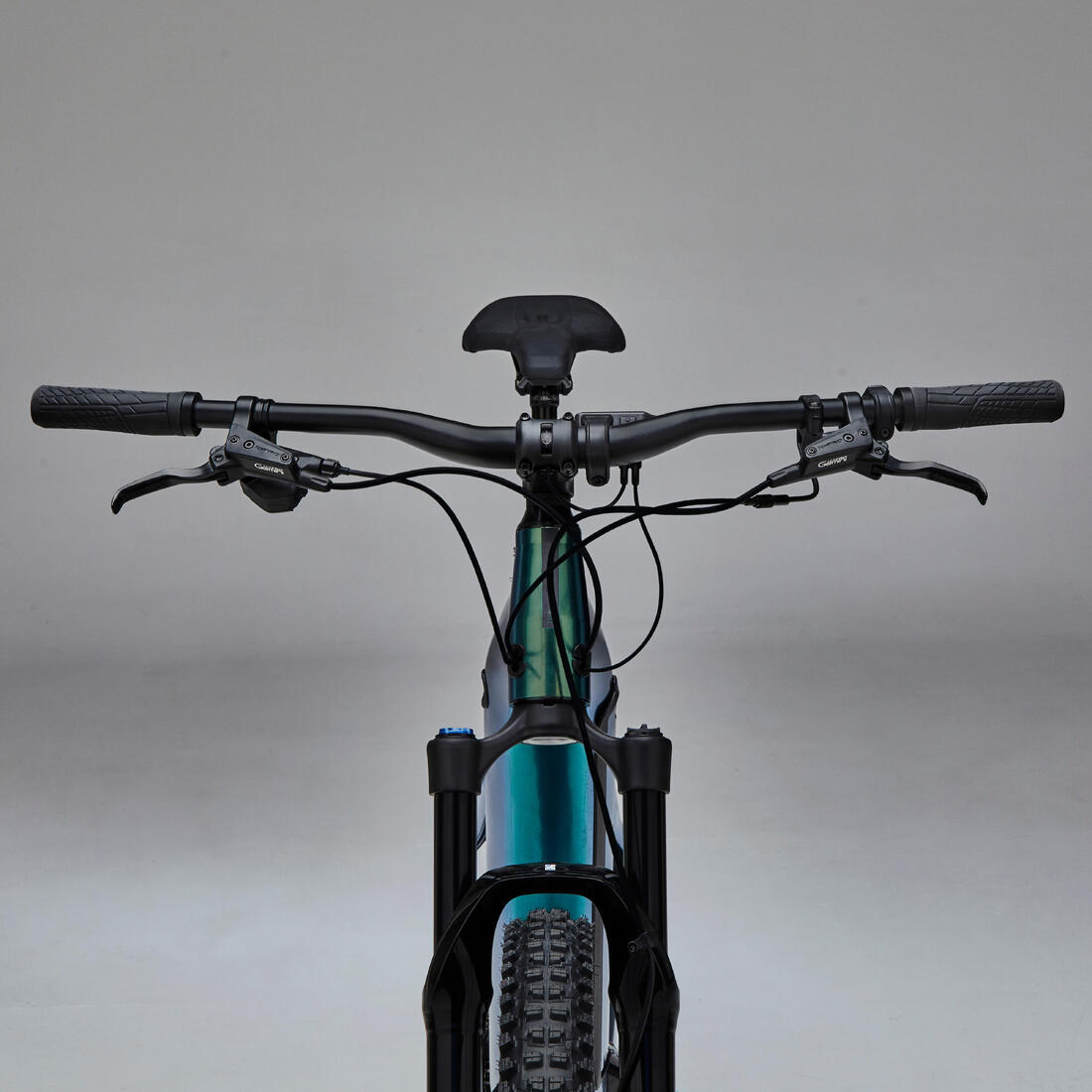 Vélo vtt électrique semi rigide 29" - e-expl 700 vert bouteille