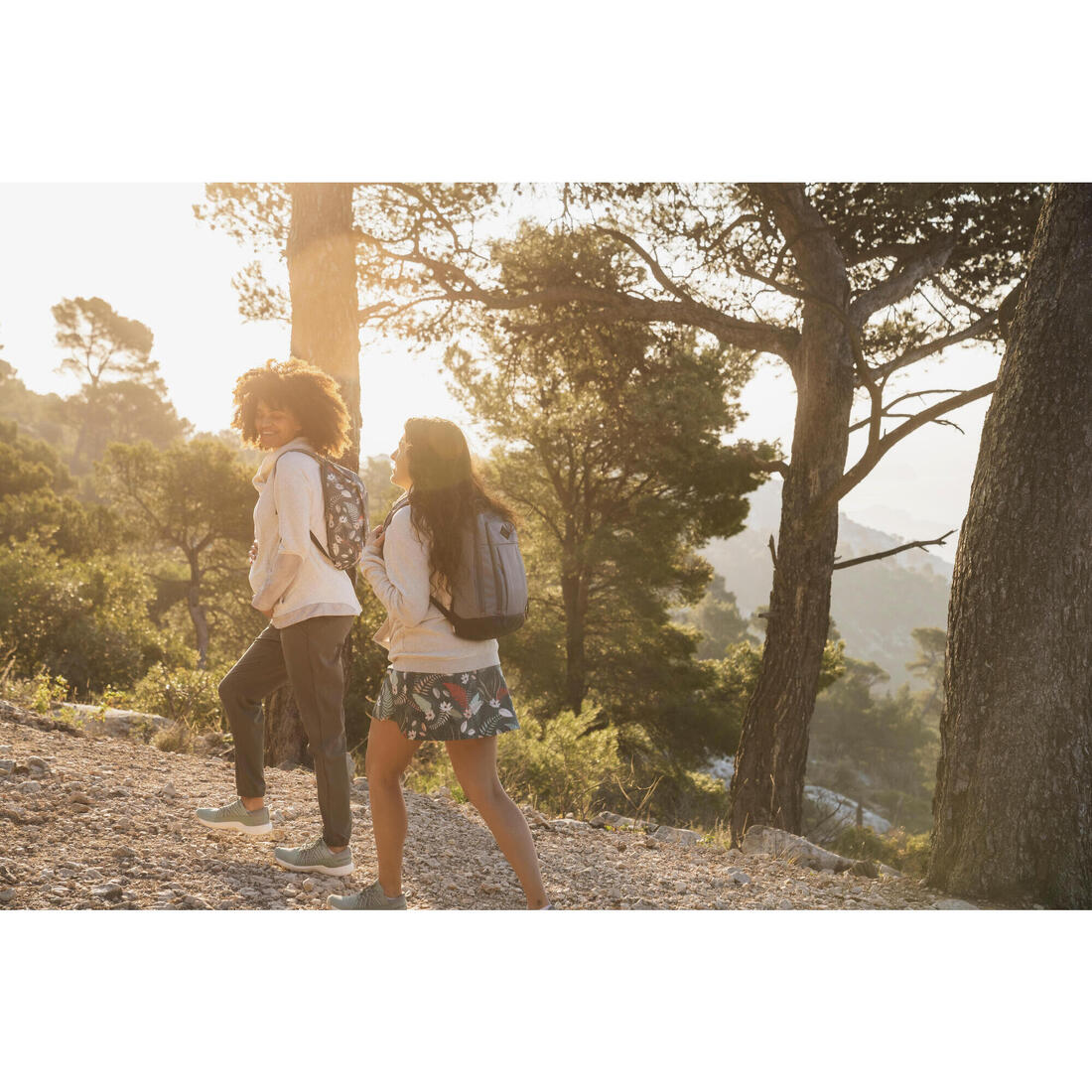 Jupe short de randonnée - nh500 - femme