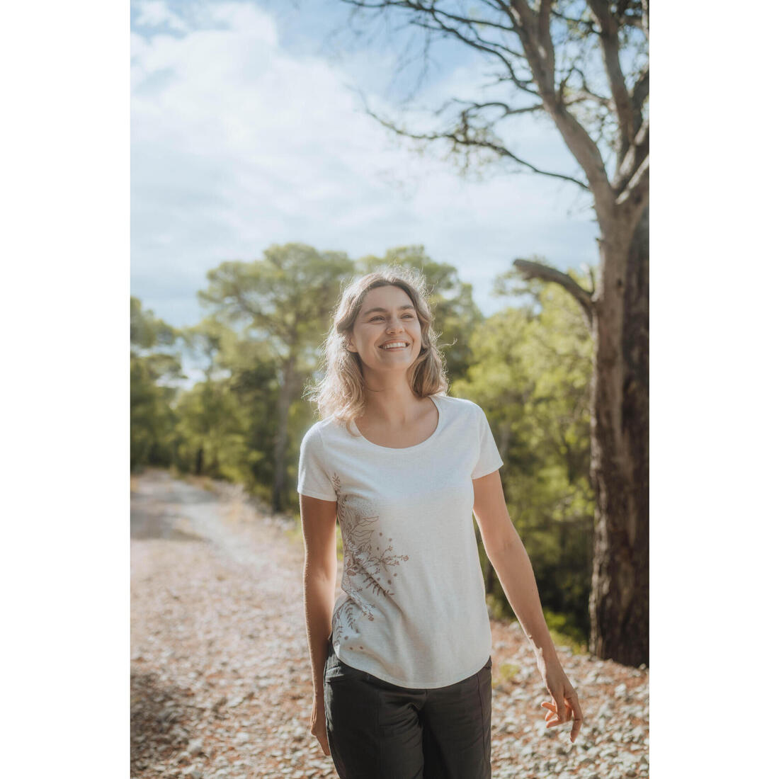 T-shirt de randonnée - NH500 - Femme