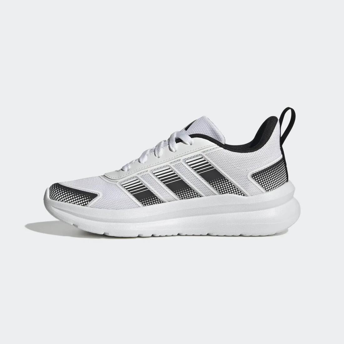 Chaussures de sport respirantes enfant, blanc et noir