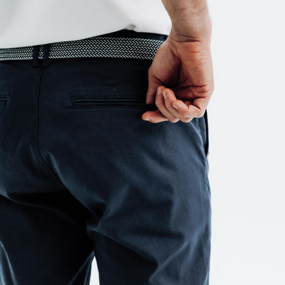 Pantalon chino golf coton Homme, MW500