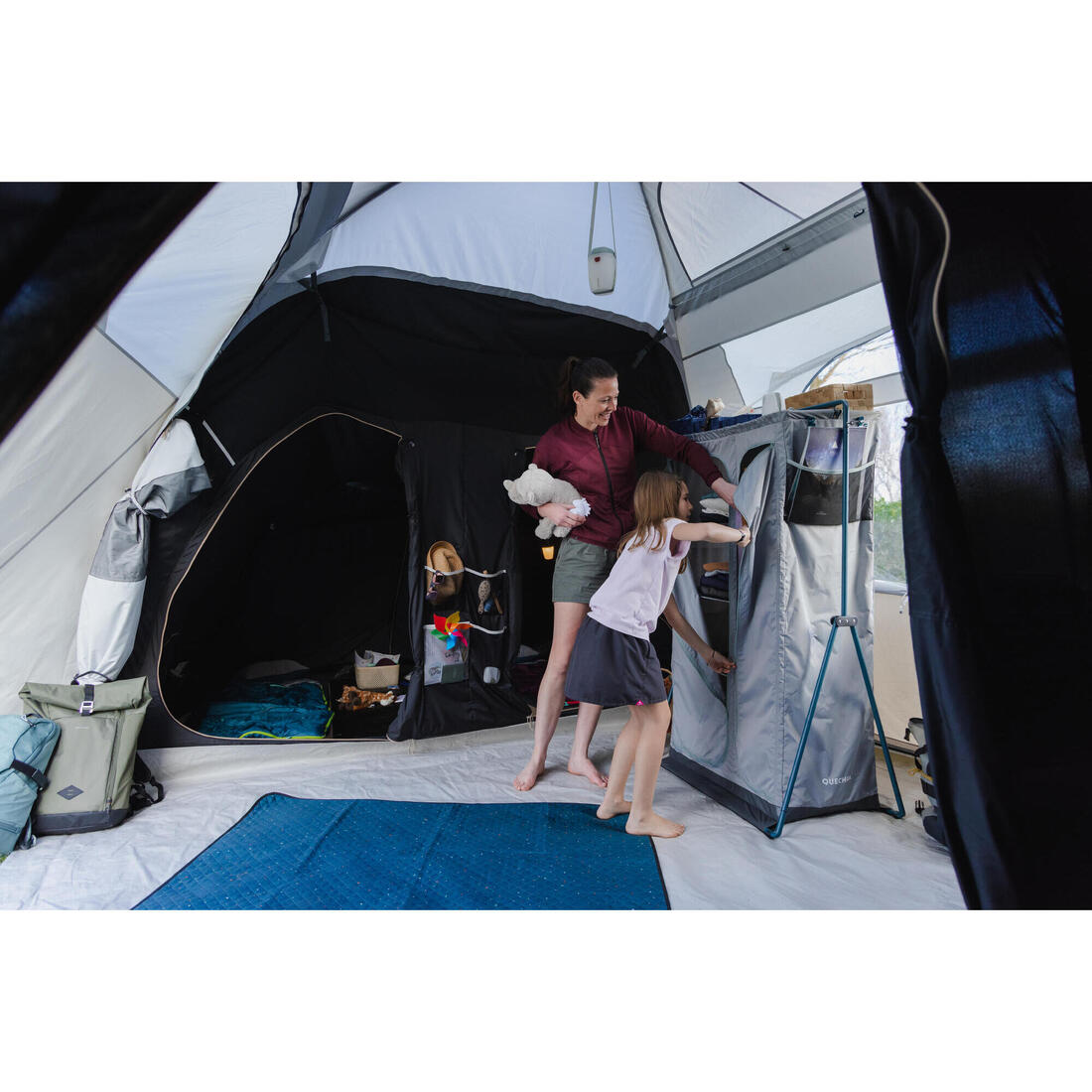 Grande armoire pliable et compacte pour le camping - confort