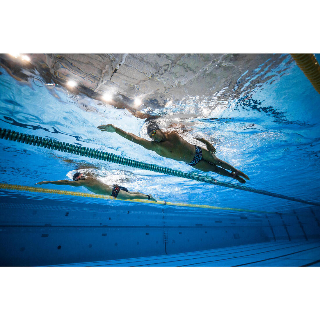 ELASTIQUE DE NATATION POUR CHEVILLES 900 NOIR