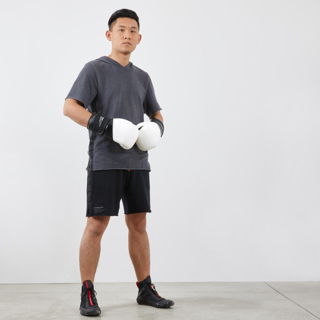 GANTS DE BOXE 120 NOIRS, GANTS D'ENTRAINEMENT