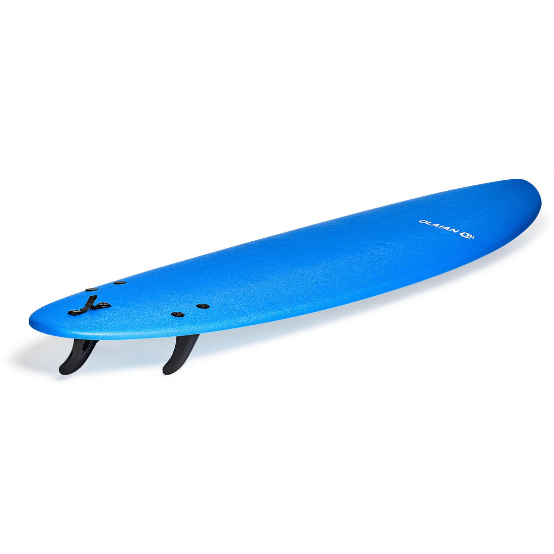SURF MOUSSE 100 7'. Livrée avec 1 leash et 3 ailerons.