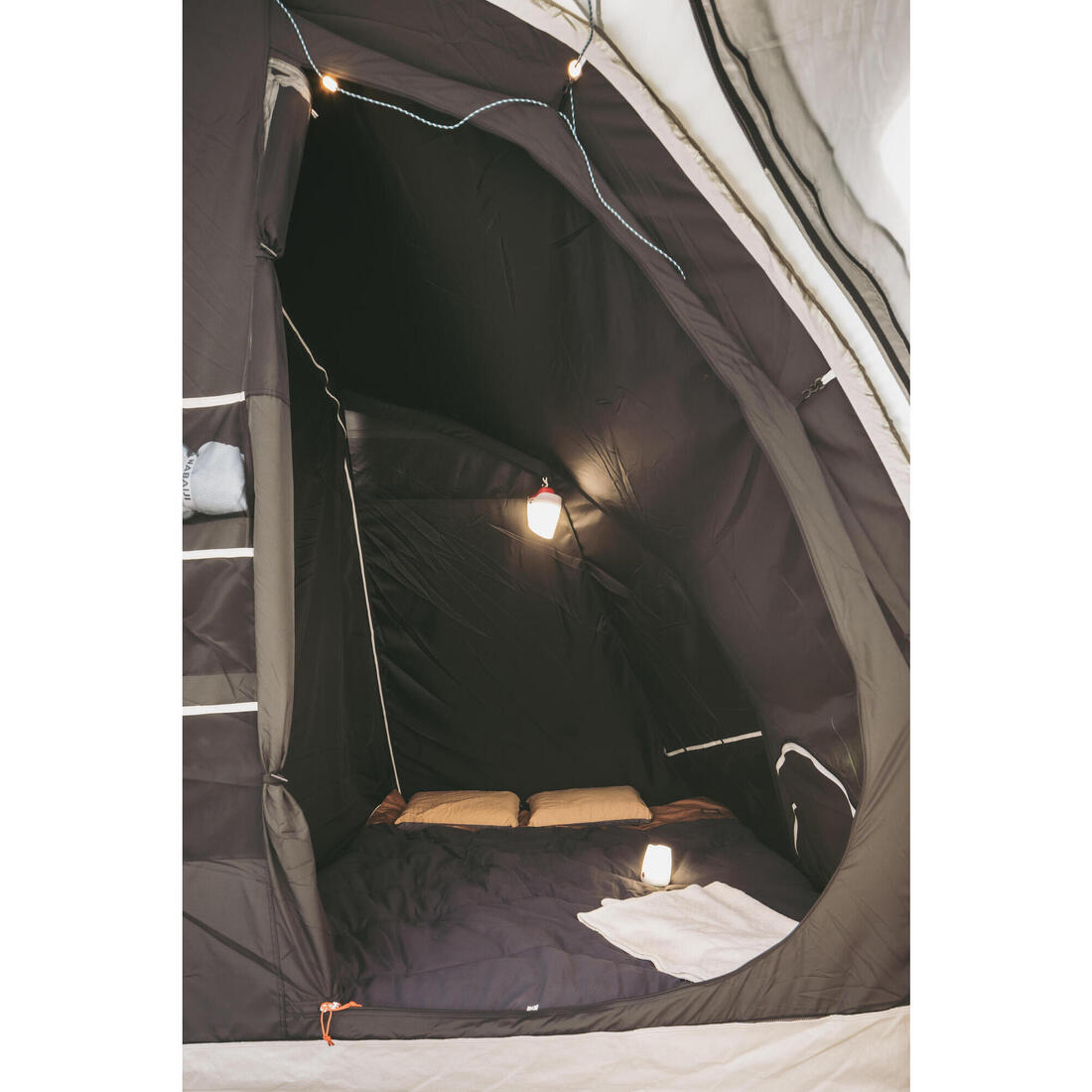 Sac de couchage de camping 10°C en coton, 2 personnes, Utim confort