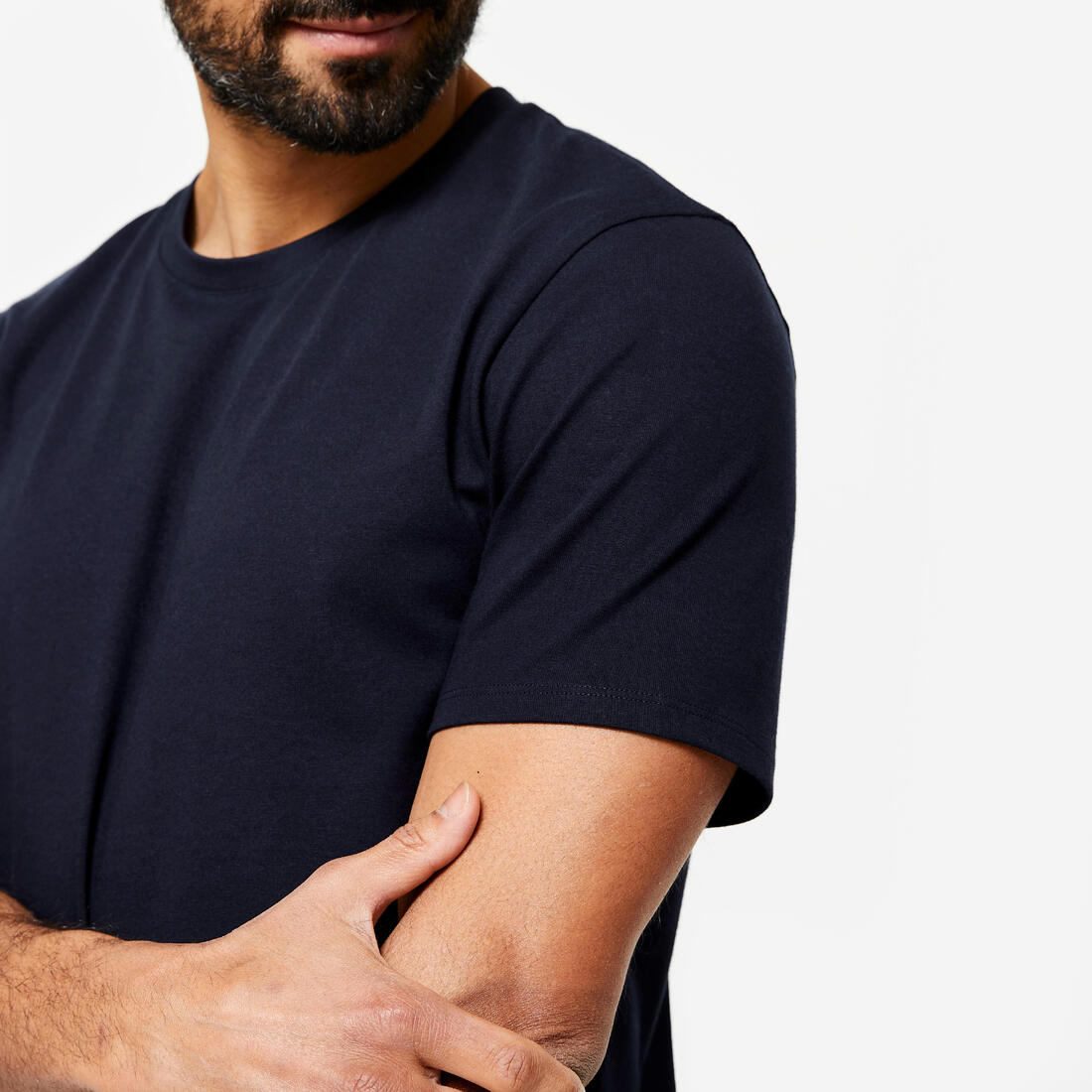 T-shirt slim en coton Homme