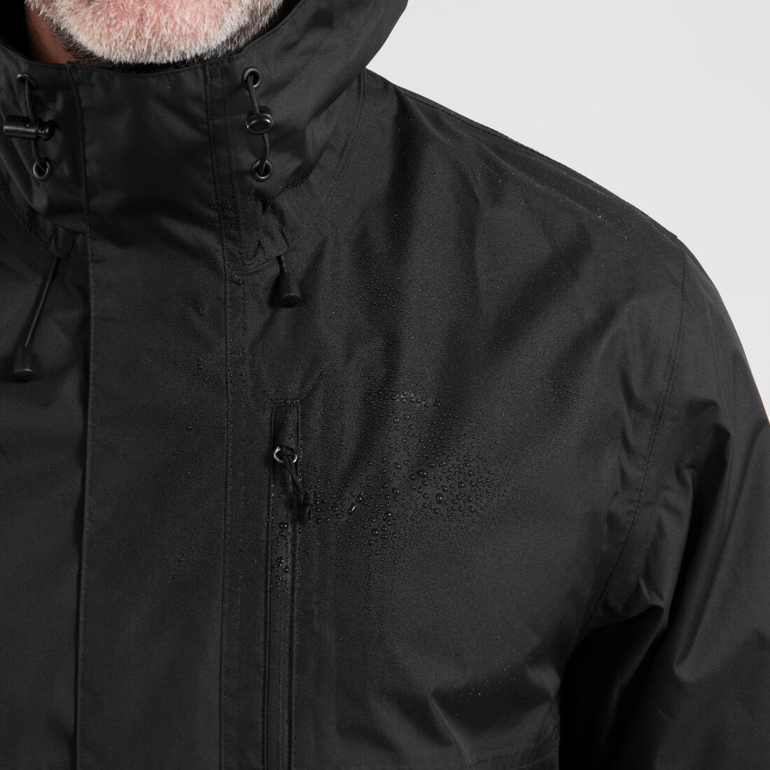 Veste de randonnée imperméable homme, NH500