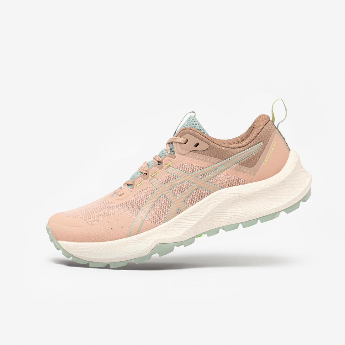 Chaussures de running trail femme, Asics trabuco terra 2, noir et