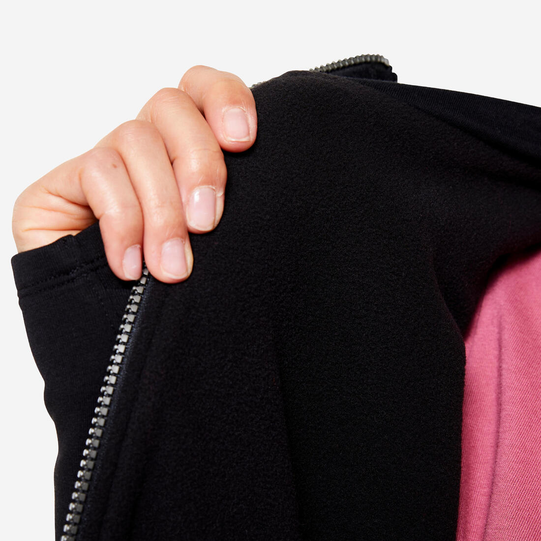 Sweat à capuche zippé femme