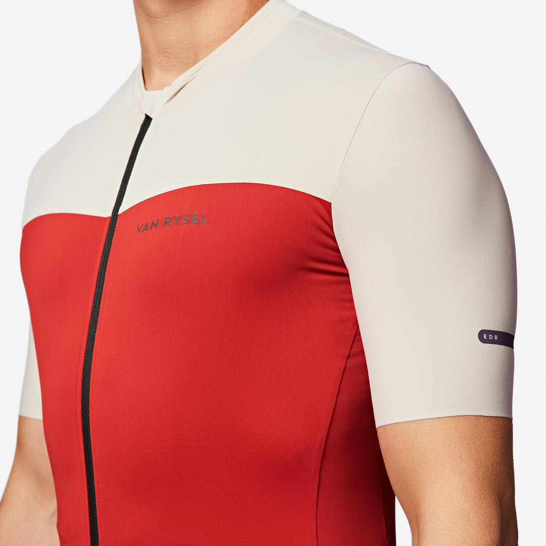 Maillot vélo route manches courtes été ajusté homme - EDR 2