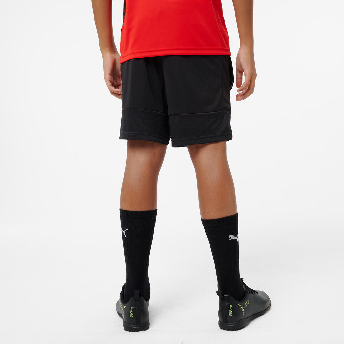 Short de football Puma IndividualLIGA 26 Enfant Noir