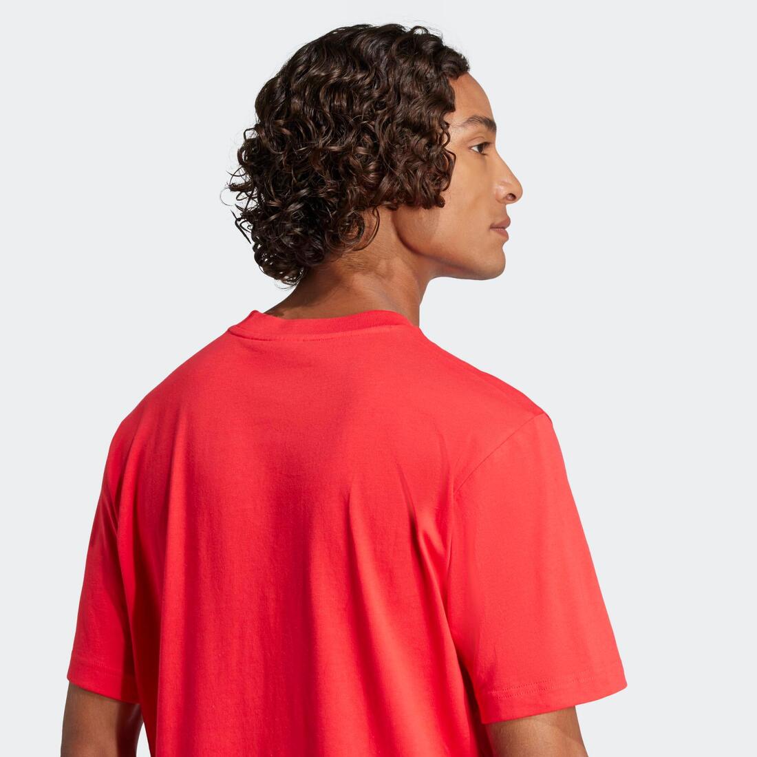 T-shirt de fitness en coton pour homme