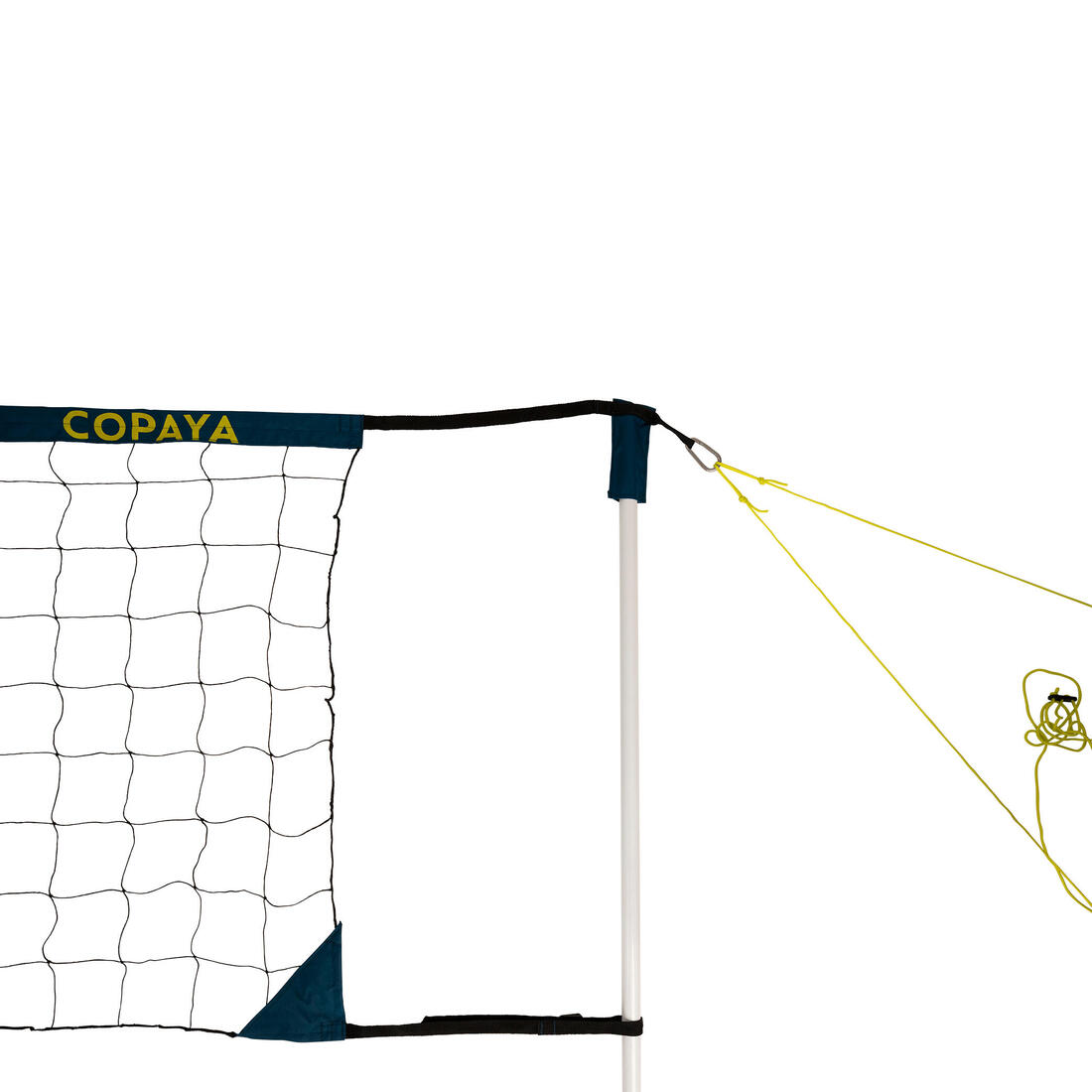 Set (filet et poteaux) de beach volley loisir bv 500 (6m) bleu