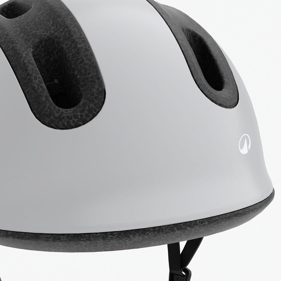 Casque velo bebe et enfant 44-55 cm, play 100 gris