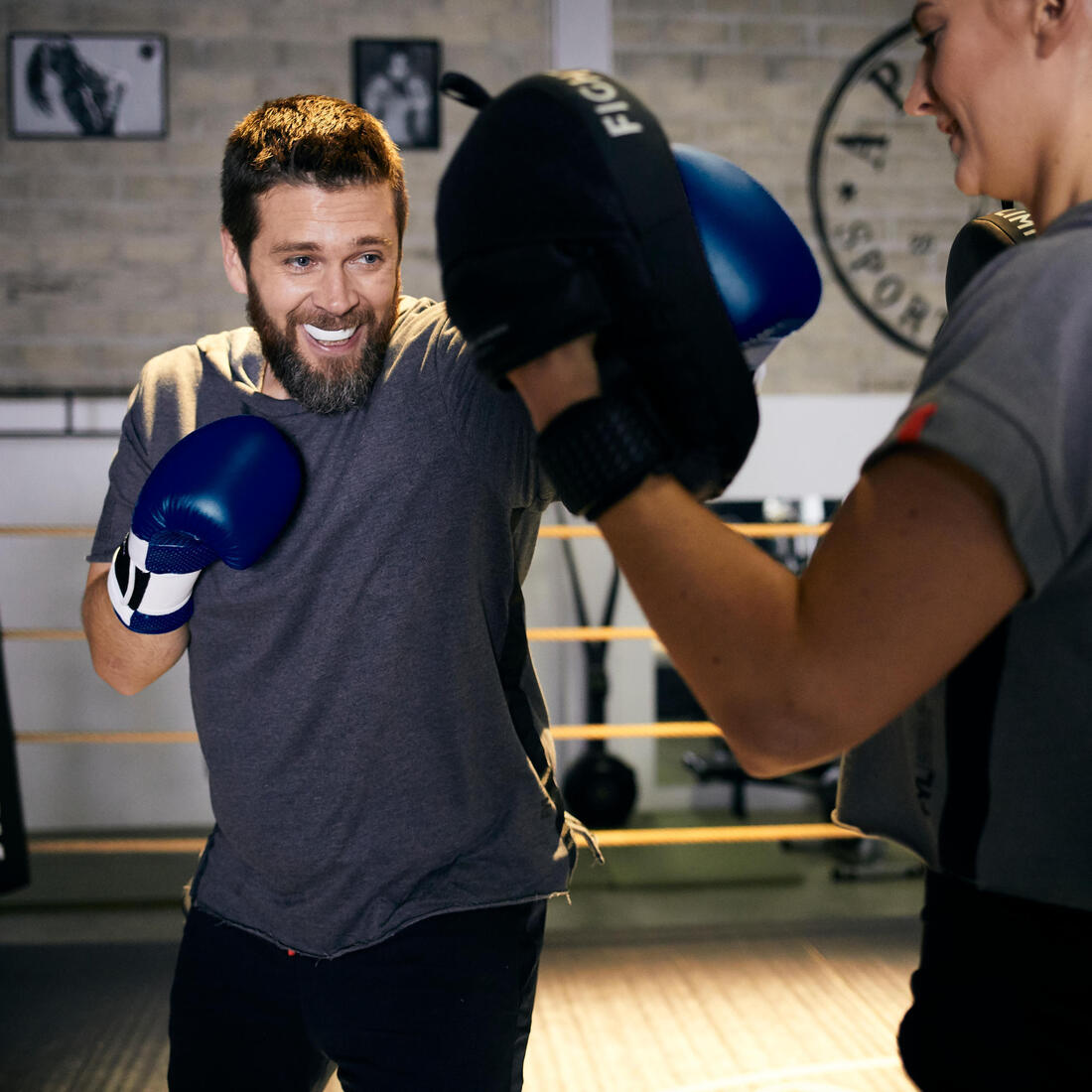 GANTS DE BOXE 120 NOIRS, GANTS D'ENTRAINEMENT