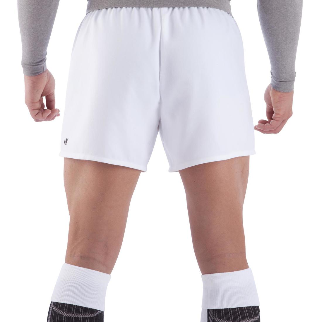 Short rugby adulte avec poches r100