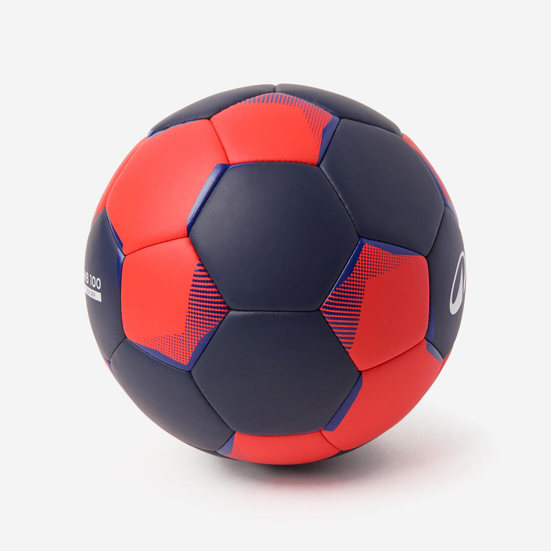 Ballon de handball taille 2, HB 100 Easygrip bleu orange