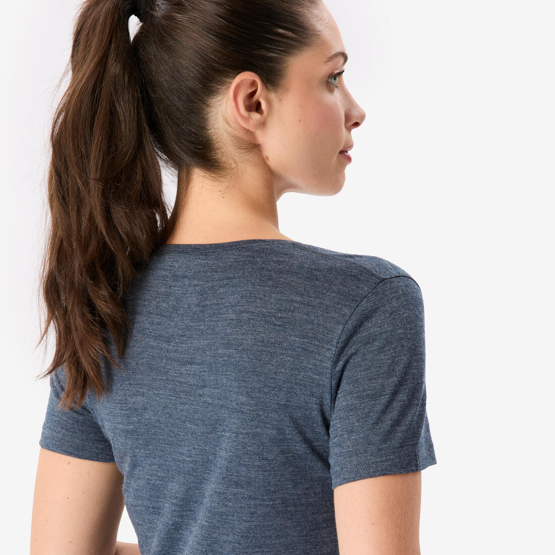 T-shirt manches courtes en laine mérinos femme, Merino Fresh