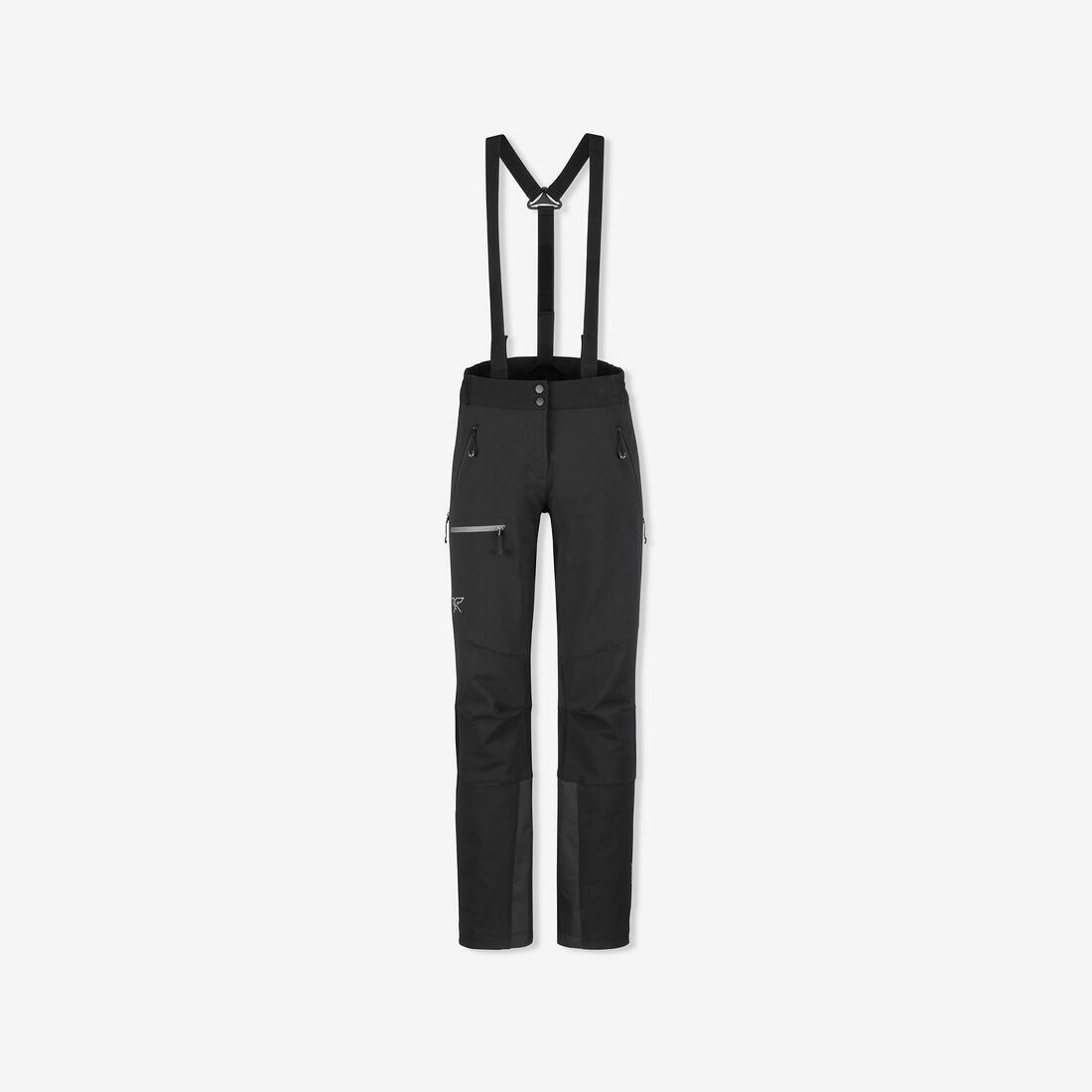 Pantalon d'alpinisme chaud femme, Alpinism noir