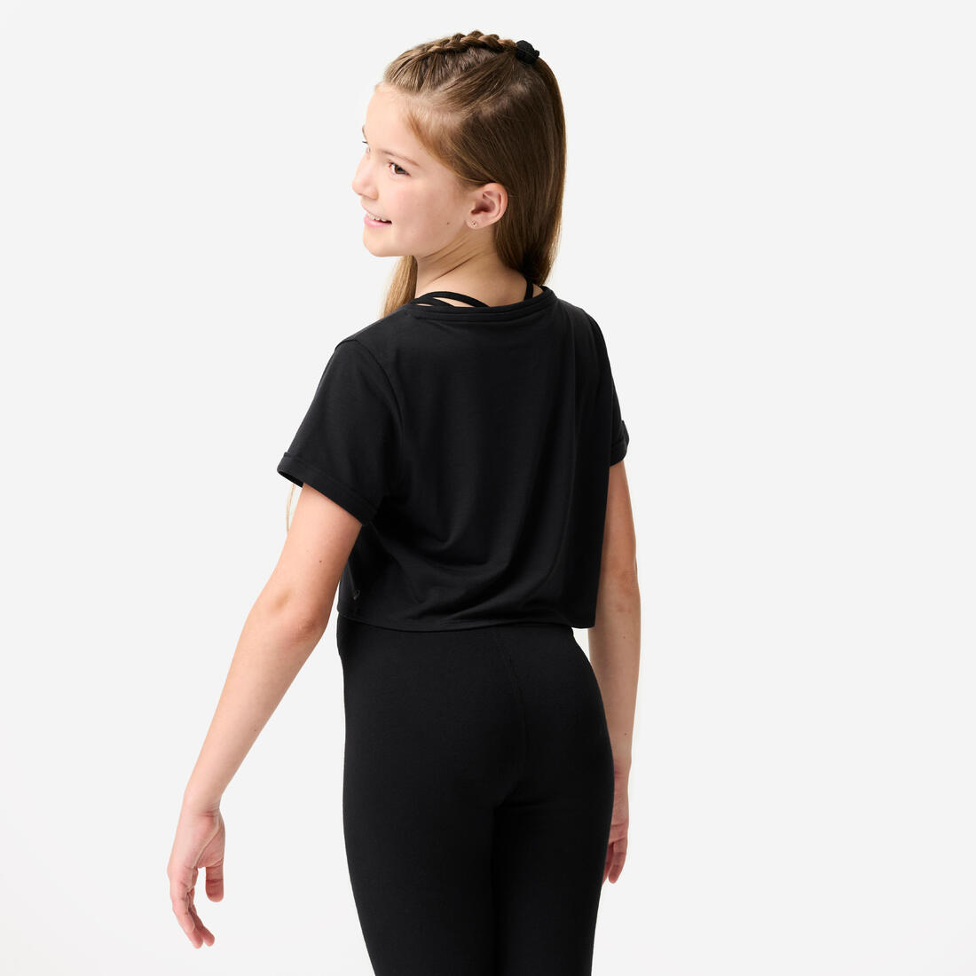 T-shirt danse modern jazz crop top fille