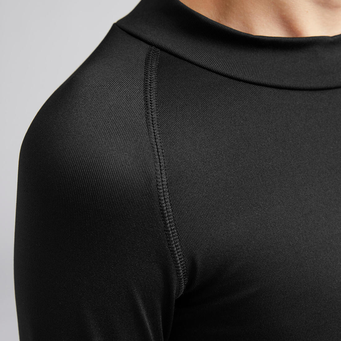 SOUS-VETEMENT THERMIQUE HAUT MANCHES LONGUES ENFANT NOIR KEEPCONFORT 100