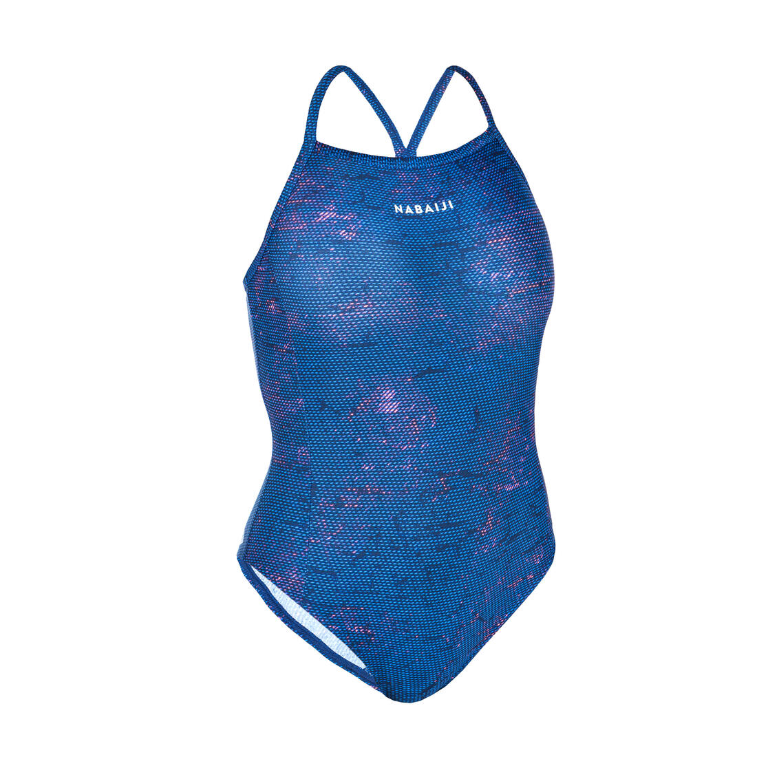 Maillot de Bain de Natation une pièce femme Kamyli CONF bleu