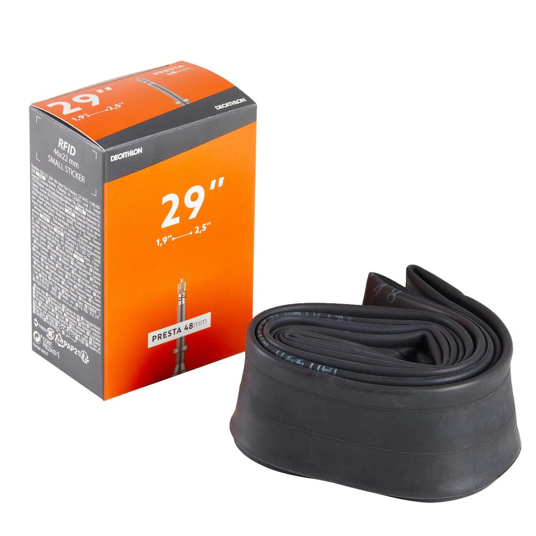 Chambre a air 29x1,9/2,5 valve presta 48 mm