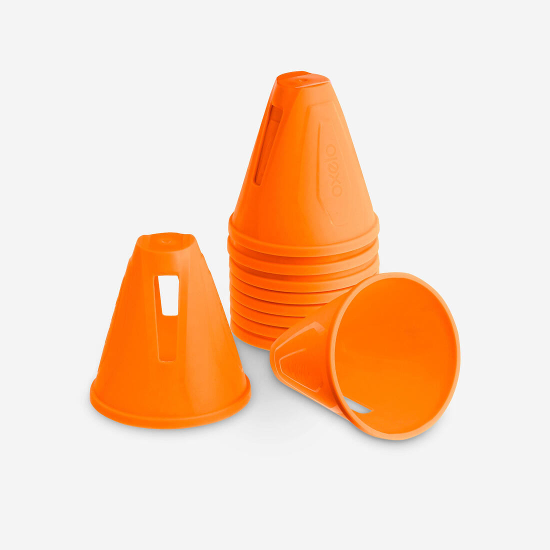 Lot 10 cônes roller slalom