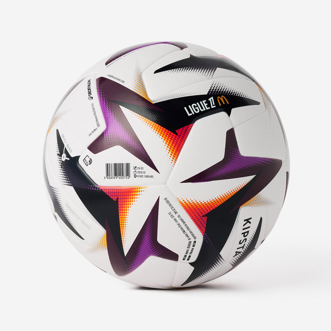 Ballon Replica Ligue 1 McDonald's 26/27. Taille 5. FIFA Basic.
