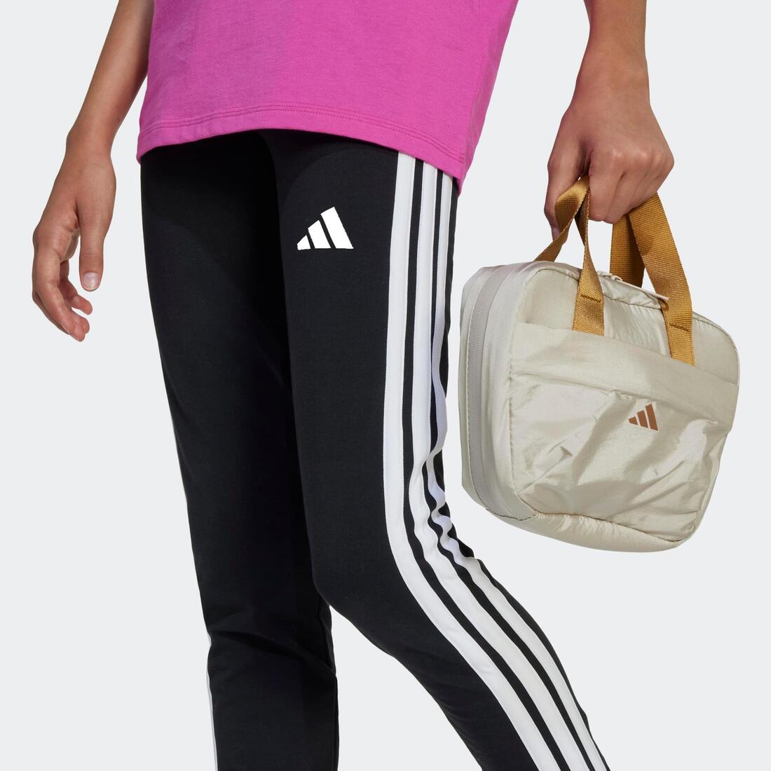 Legging fille en coton, noir