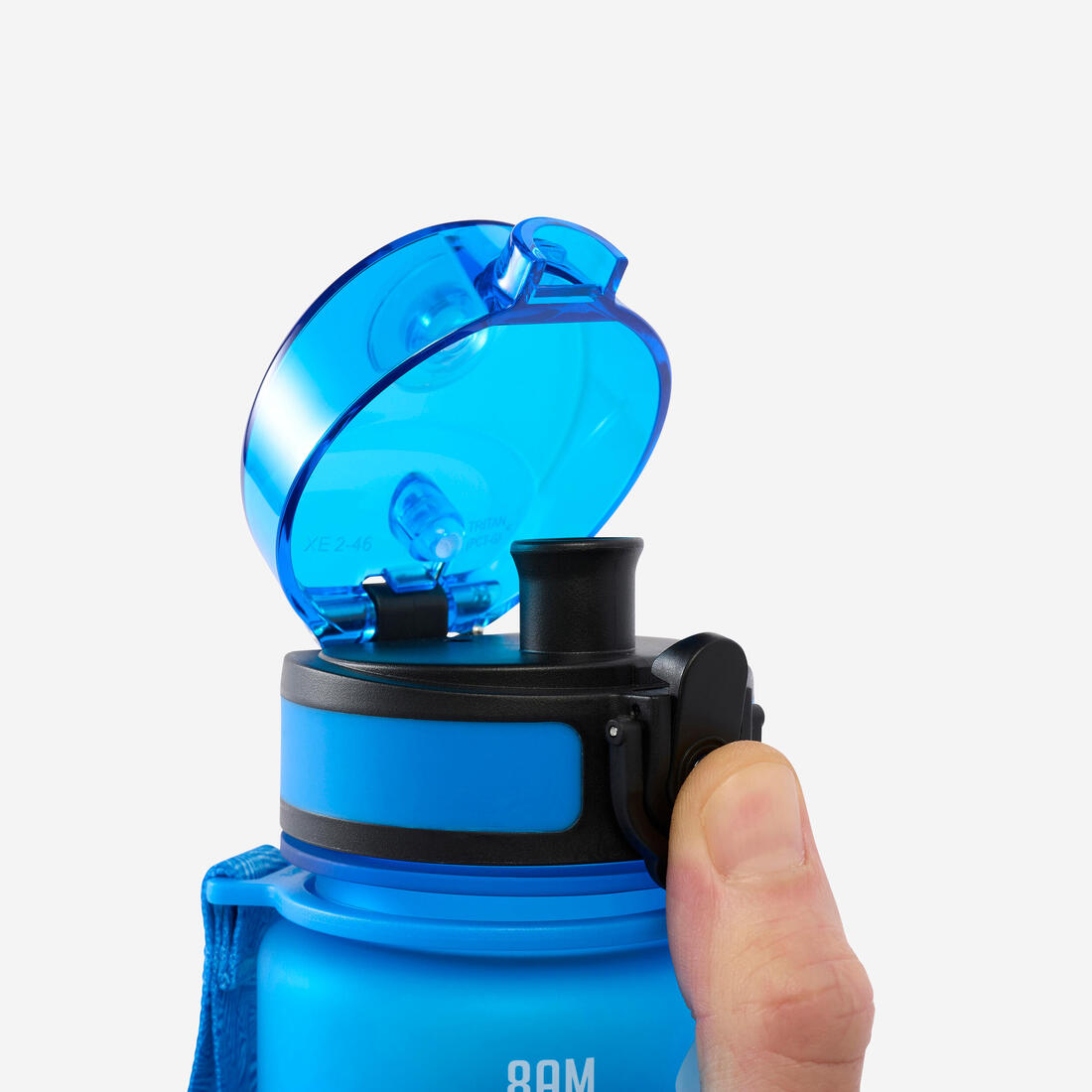 Gourde de fitness motivation 500 ML - bleu