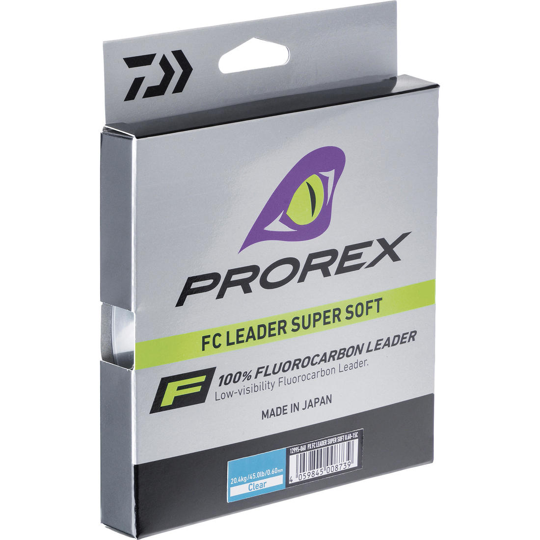 Fil fluorocarbone pêche aux leurres carnassier FC LEADER SUPER SOFT 15M 60/1