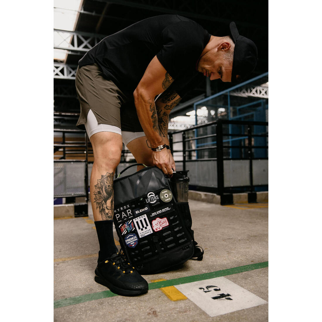 Sac à dos de sport 30L avec lunch box et poche pour ordinateur