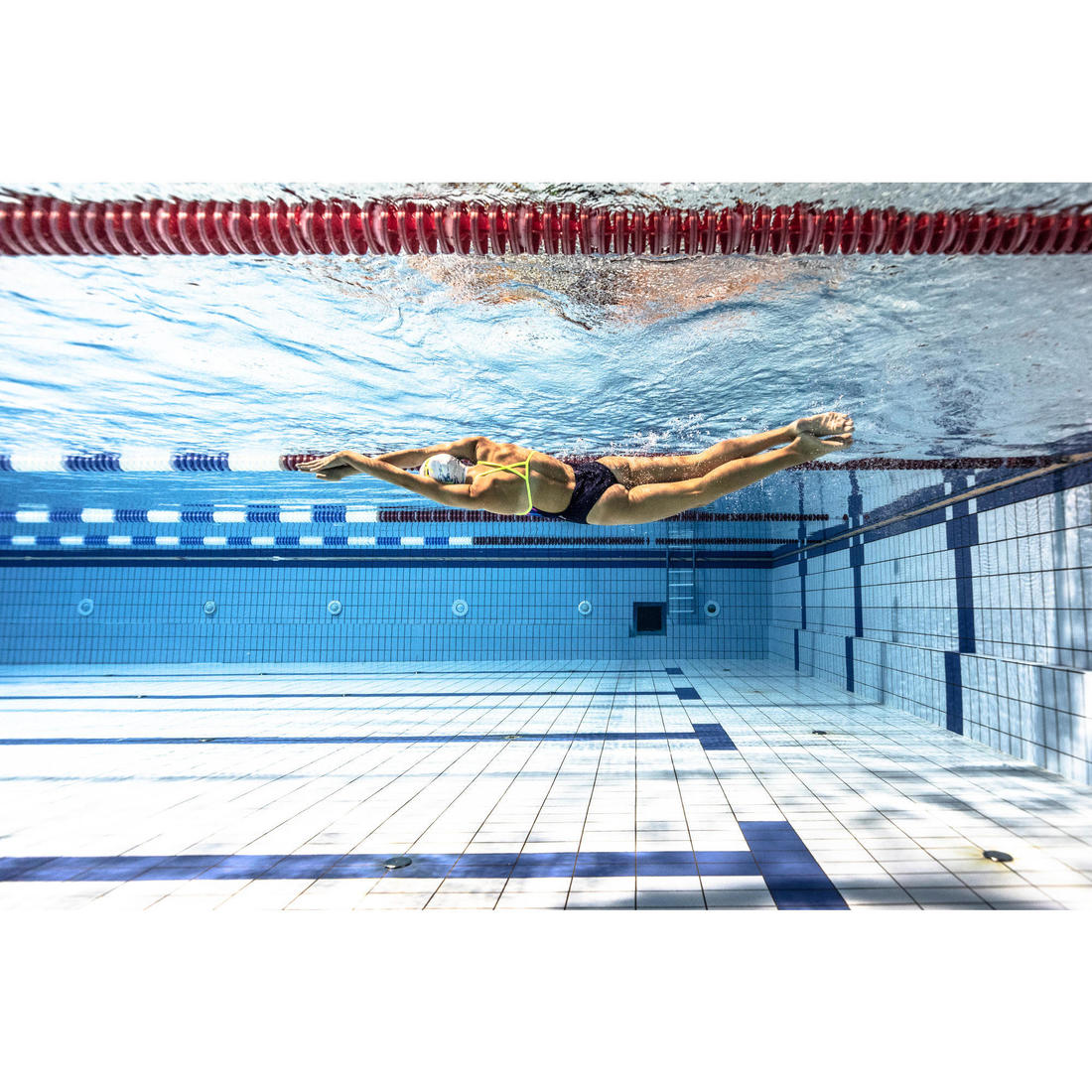 Maillot de bain de natation une pièce fille résistant chlore Lexa kali