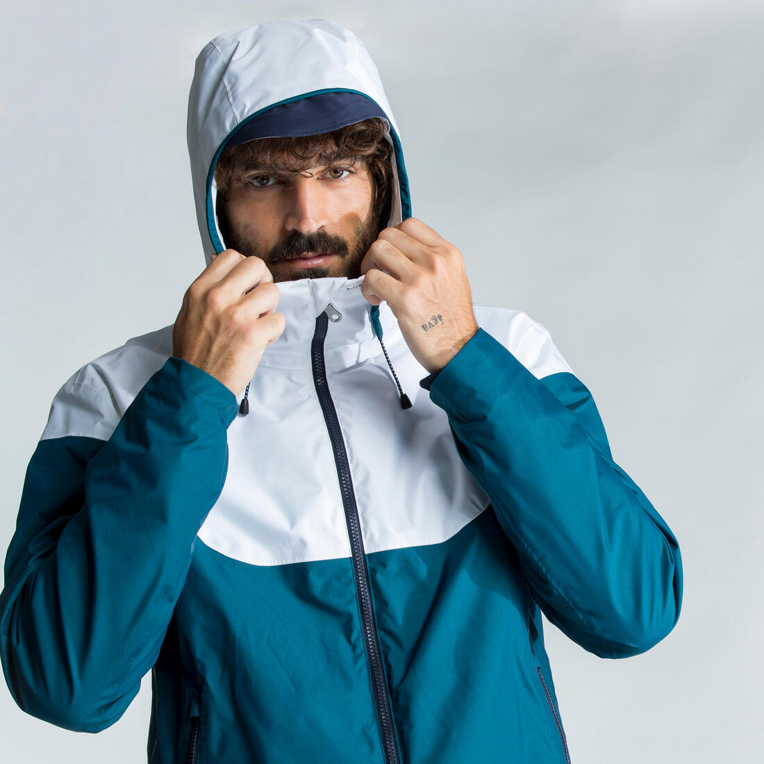 Veste imperméable de voile - veste de pluie coupe vent sailing 100