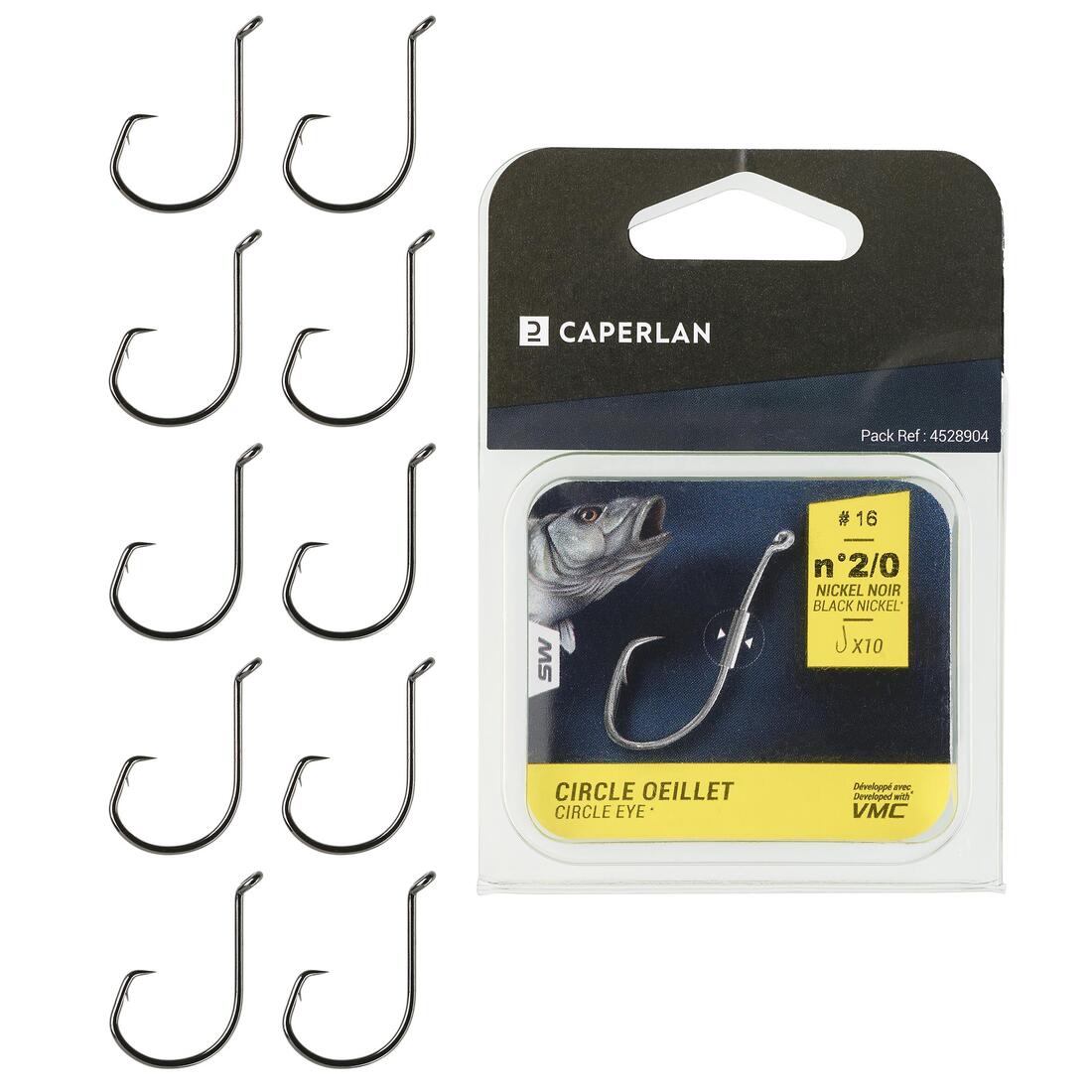 Hameçon a oeillet HOOK CIRCLE EYE pêche en mer
