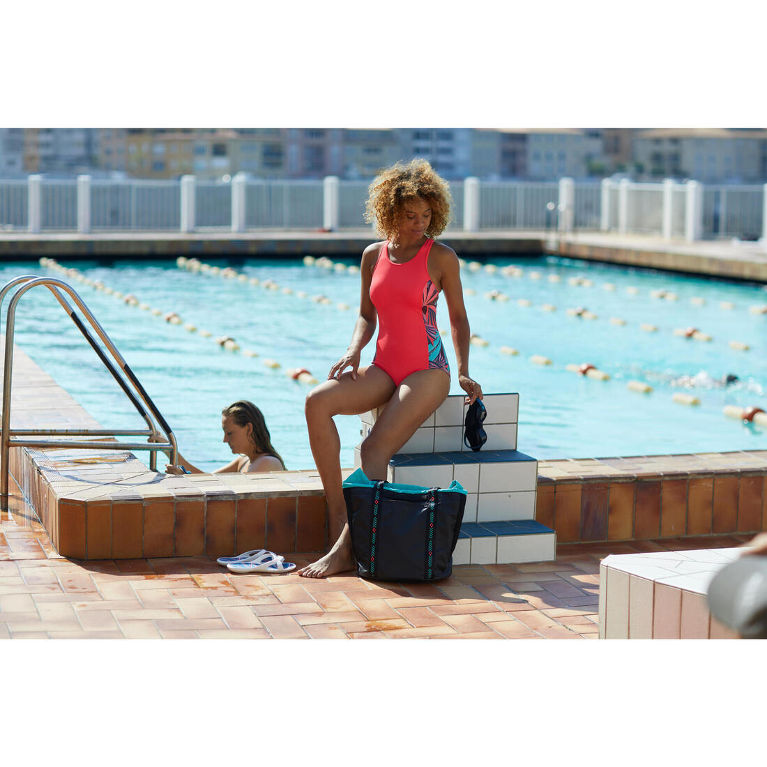 Maillot de Bain 1 Pièce Femme Natation Vega Light Fern