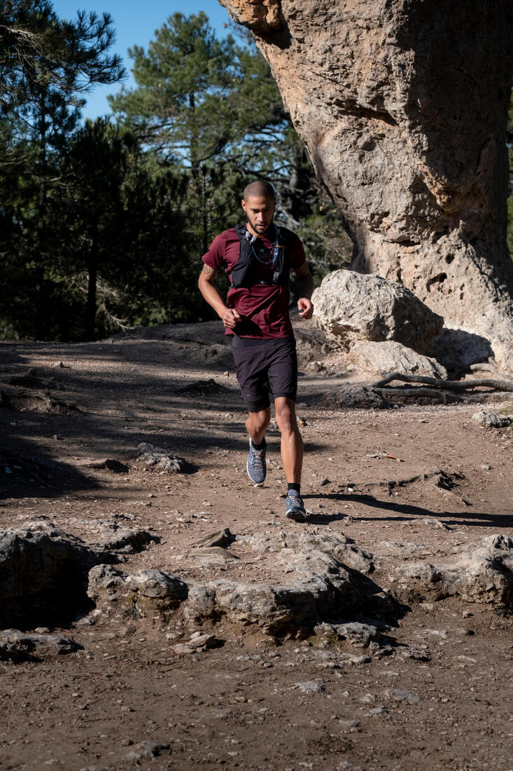 T-shirt de trail running résistant Homme - KIPRUN Run 500 Graph