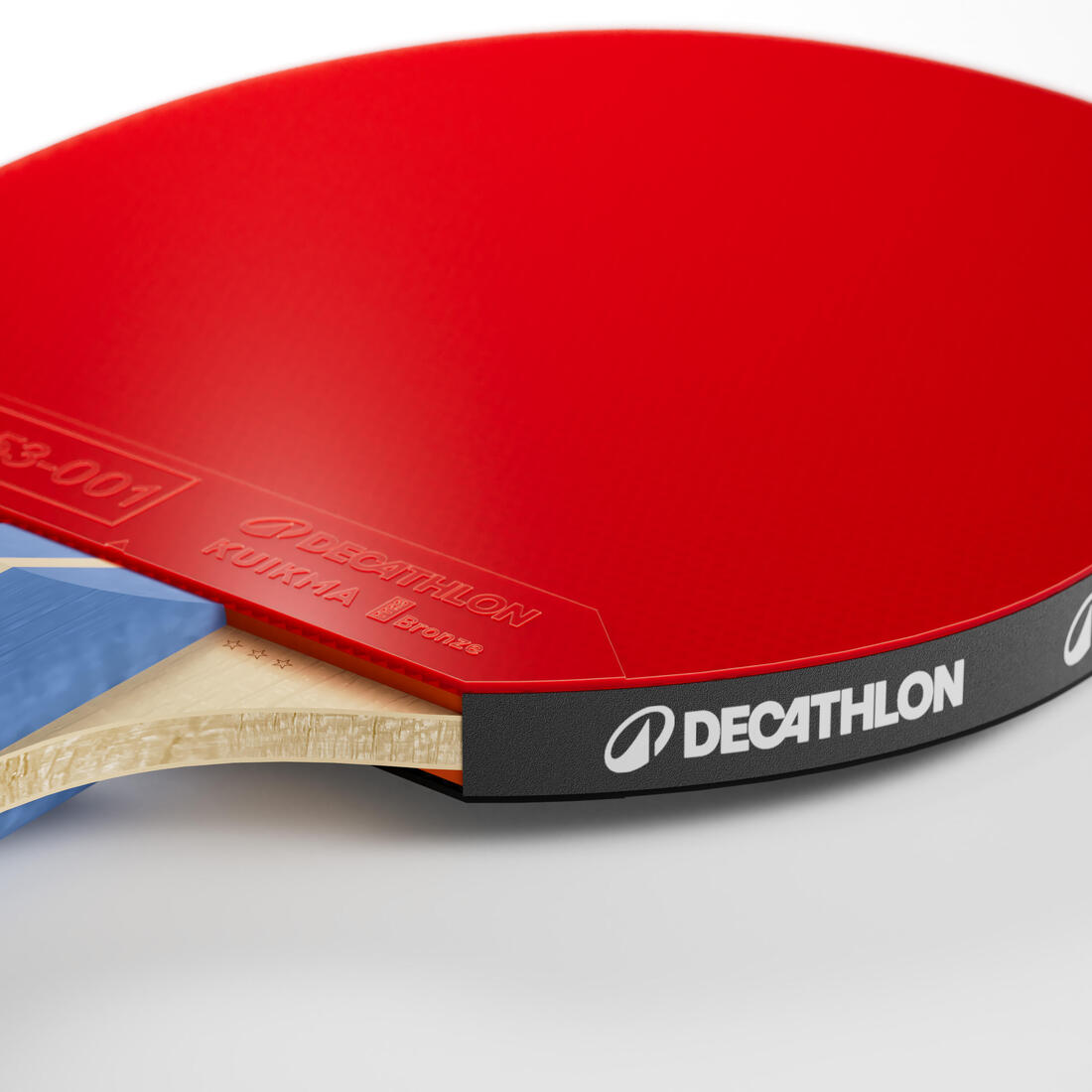 SET 2 RAQUETTES TTR 100 POLYVALENTE 3* ITTF ÉCOLE + BALLES