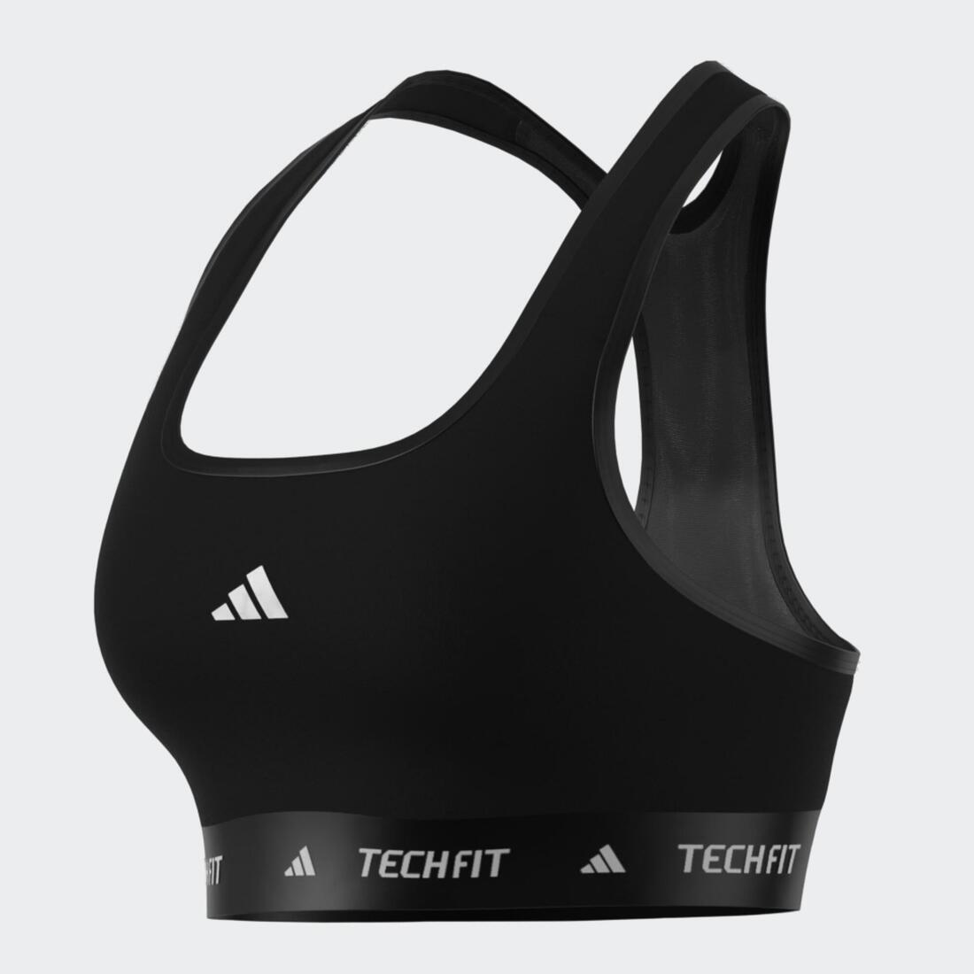Brassière de fitness pour femme, noire