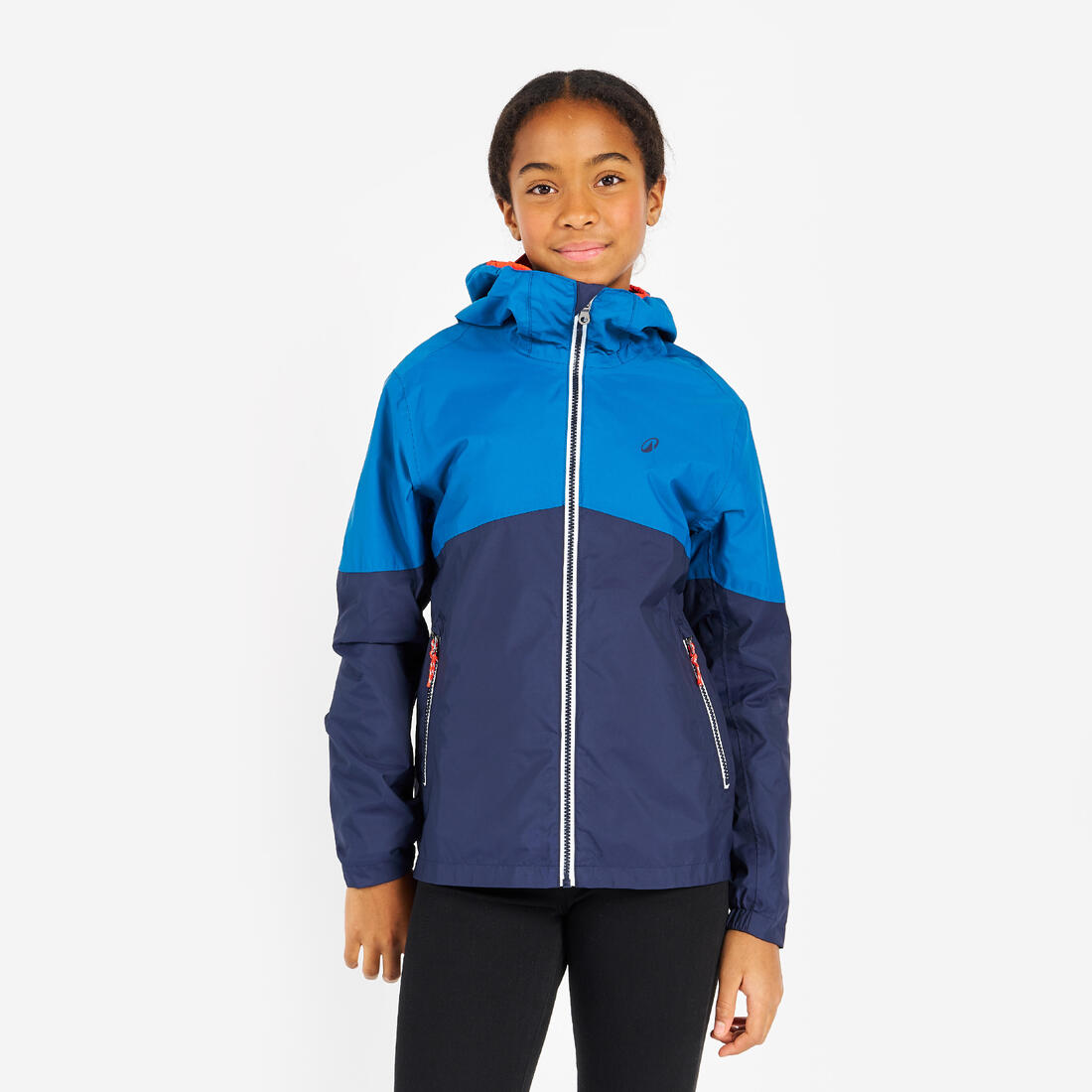 Veste imperméable et coupe vent de voile enfant, 100 navy